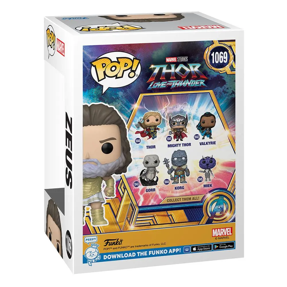 Thor: Love and Thunder POP! Marvel Vinyl Figure Zeus 9 cm termékfotó