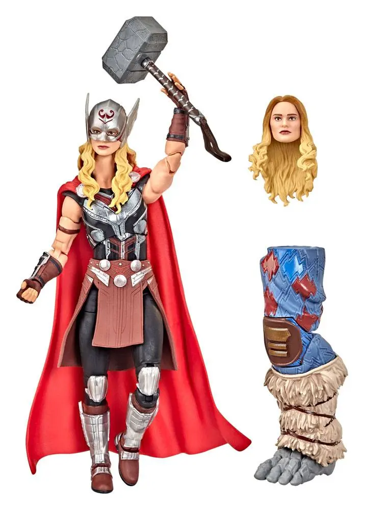Thor: Love and Thunder Marvel Legends Series 2022 Marvel's Korg BAF #1: Mighty Thor akciófigura 15 cm termékfotó