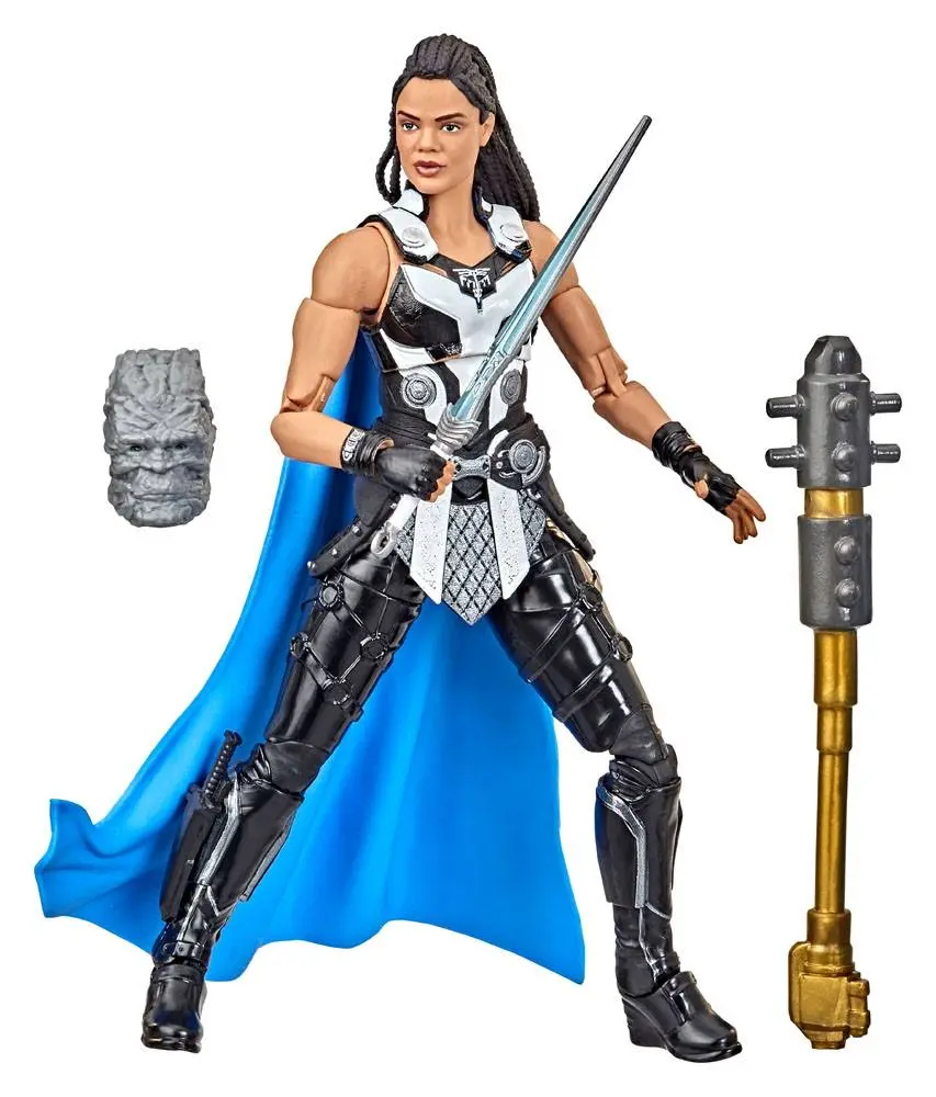 Thor: Love and Thunder Marvel Legends Series 2022 Marvel's Korg BAF #3: King Valkyrie akciófigura 15 cm termékfotó