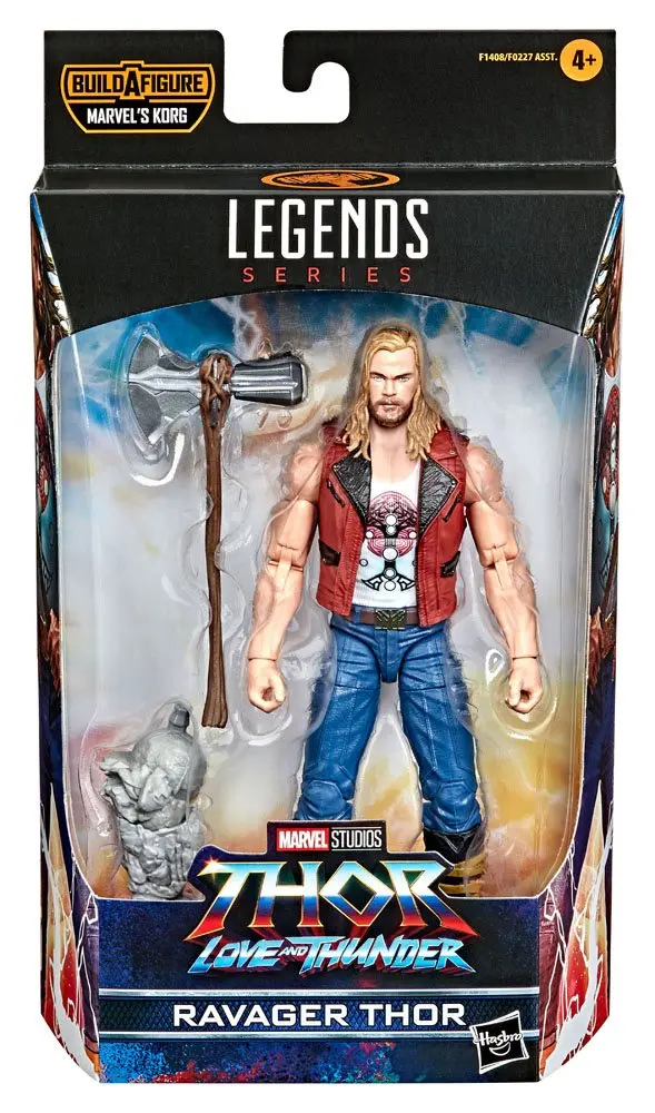 Thor: Love and Thunder Marvel Legends Series 2022 Marvel's Korg BAF #4: Ravager Thor akciófigura 15 cm termékfotó