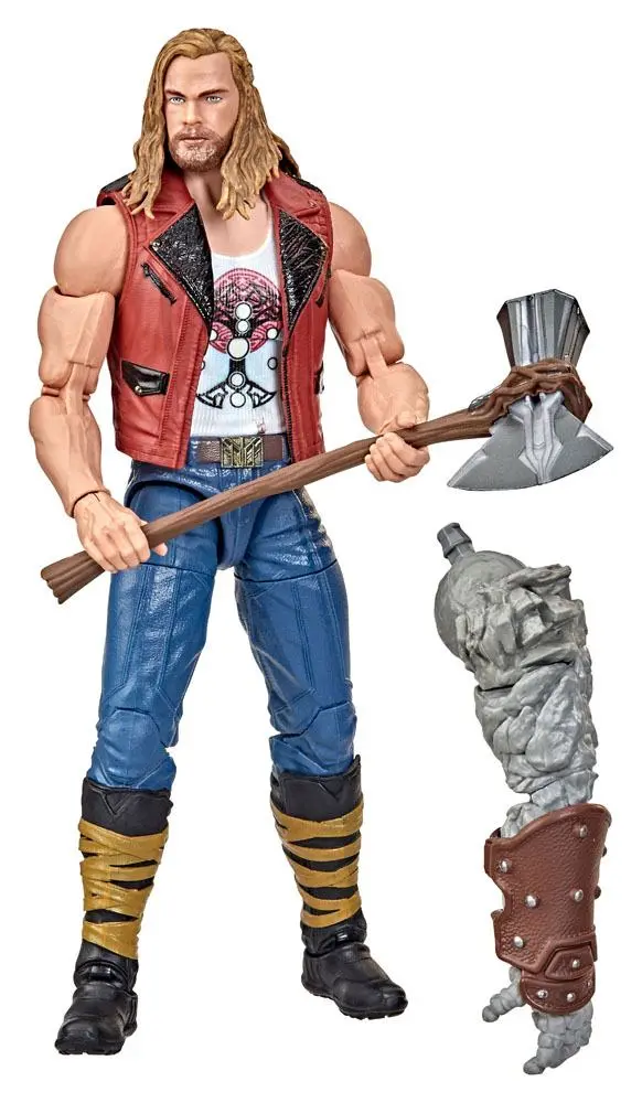 Thor: Love and Thunder Marvel Legends Series 2022 Marvel's Korg BAF #4: Ravager Thor akciófigura 15 cm termékfotó