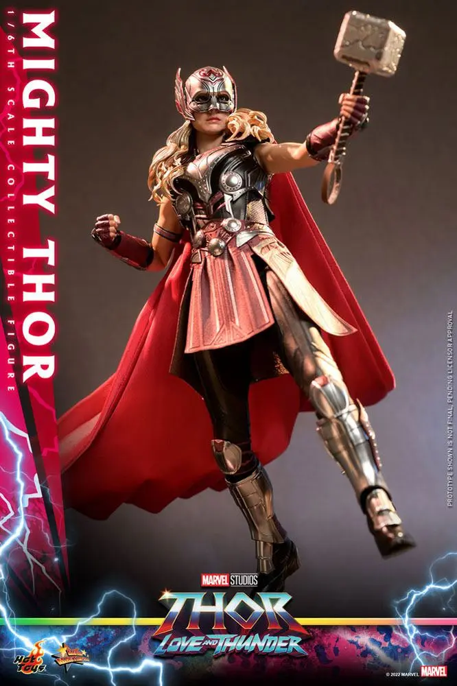 Thor: Love and Thunder Masterpiece 1/6 Mighty Thor akciófigura 29 cm termékfotó