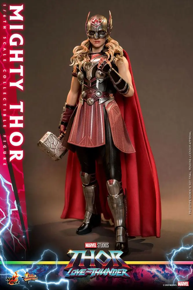 Thor: Love and Thunder Masterpiece 1/6 Mighty Thor akciófigura 29 cm termékfotó