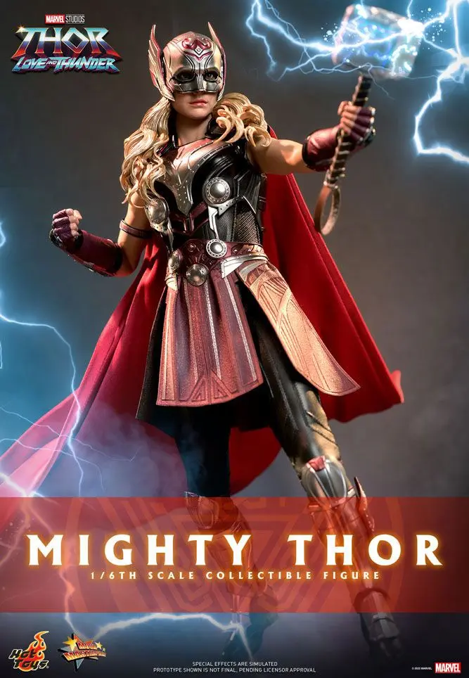 Thor: Love and Thunder Masterpiece 1/6 Mighty Thor akciófigura 29 cm termékfotó