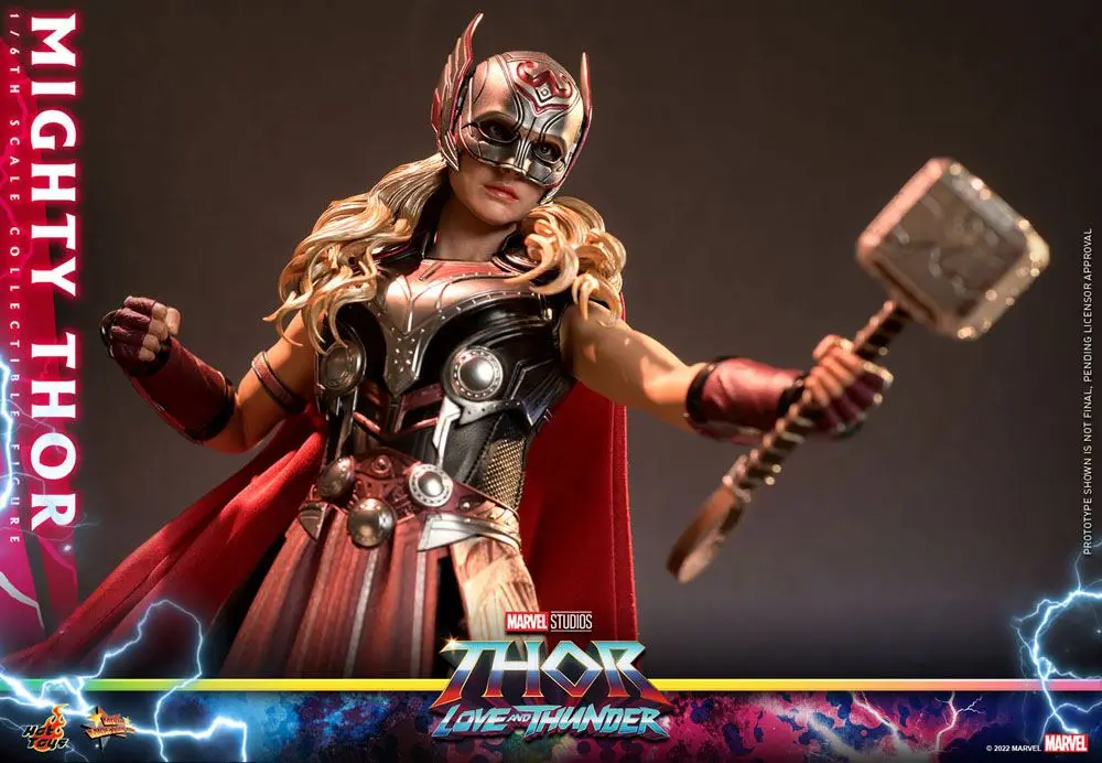 Thor: Love and Thunder Masterpiece 1/6 Mighty Thor akciófigura 29 cm termékfotó