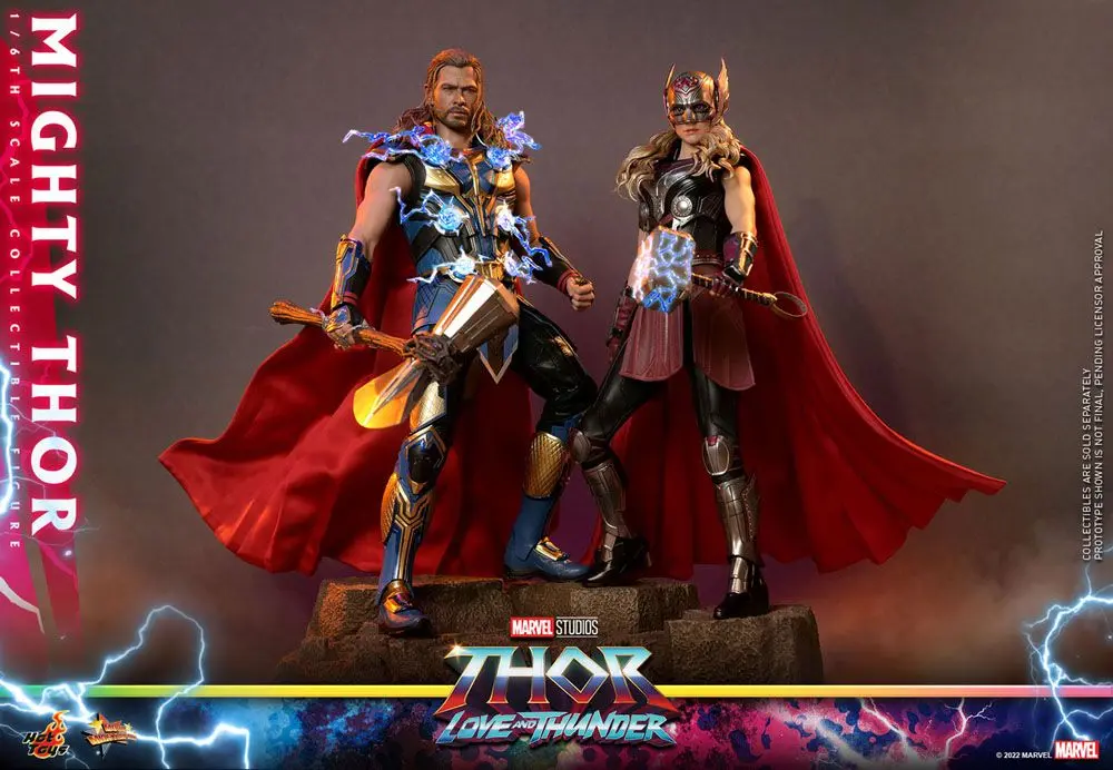 Thor: Love and Thunder Masterpiece 1/6 Mighty Thor akciófigura 29 cm termékfotó