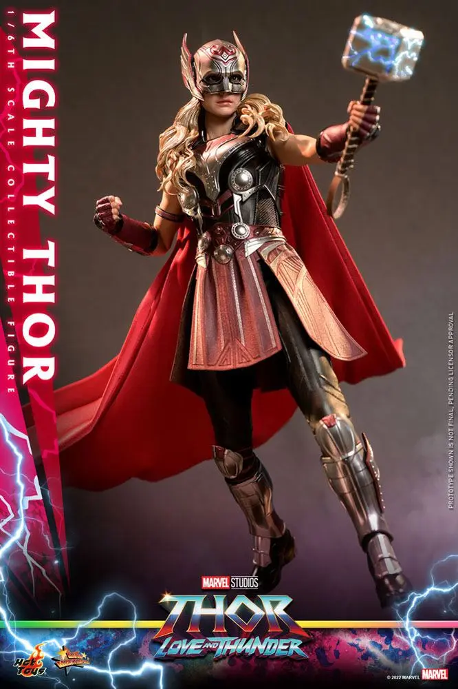 Thor: Love and Thunder Masterpiece 1/6 Mighty Thor akciófigura 29 cm termékfotó