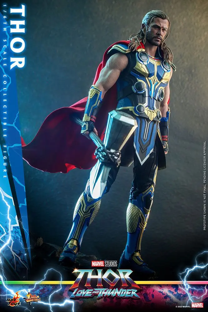 Thor: Love and Thunder Masterpiece 1/6 Thor akciófigura 32 cm termékfotó