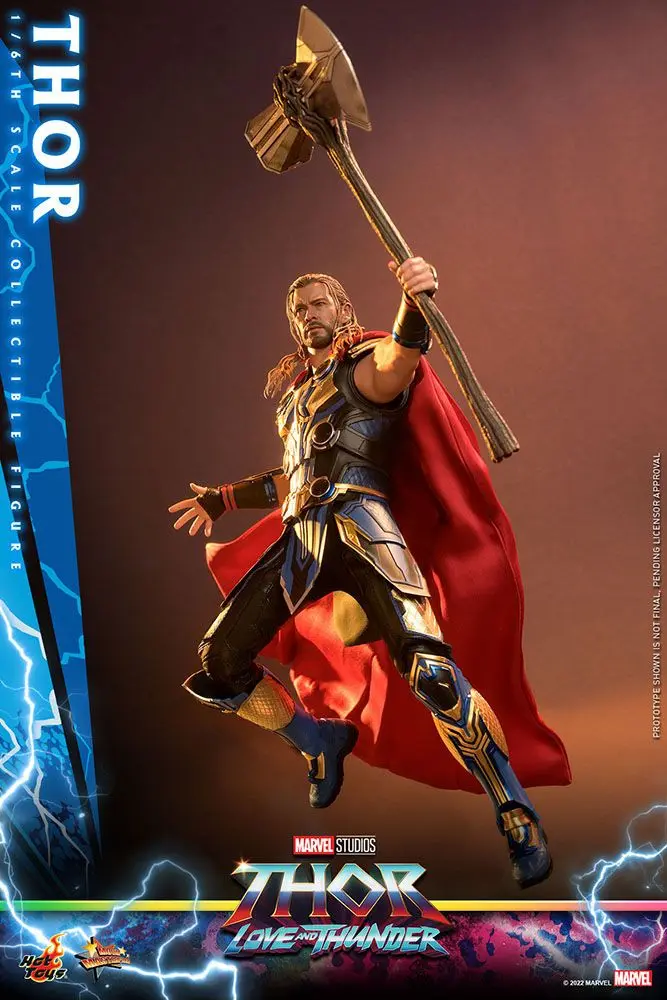 Thor: Love and Thunder Masterpiece 1/6 Thor akciófigura 32 cm termékfotó