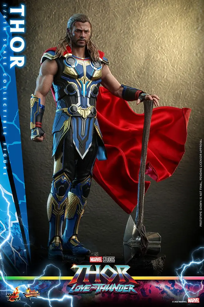 Thor: Love and Thunder Masterpiece 1/6 Thor akciófigura 32 cm termékfotó