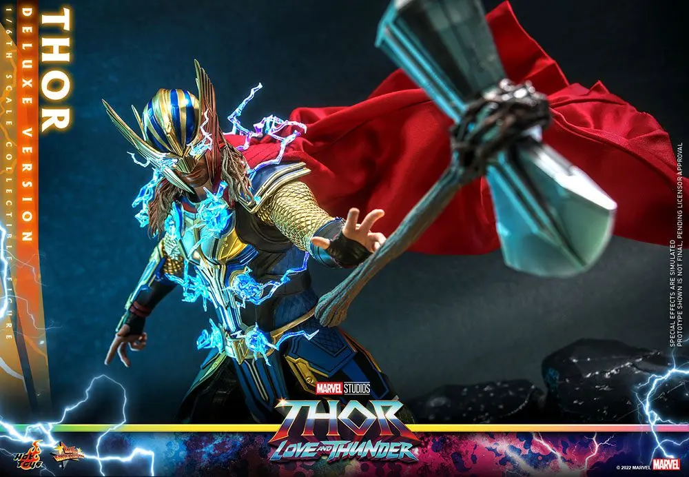 Thor: Love and Thunder Masterpiece Action Figure 1/6 Thor (Deluxe Version) 32 cm termékfotó