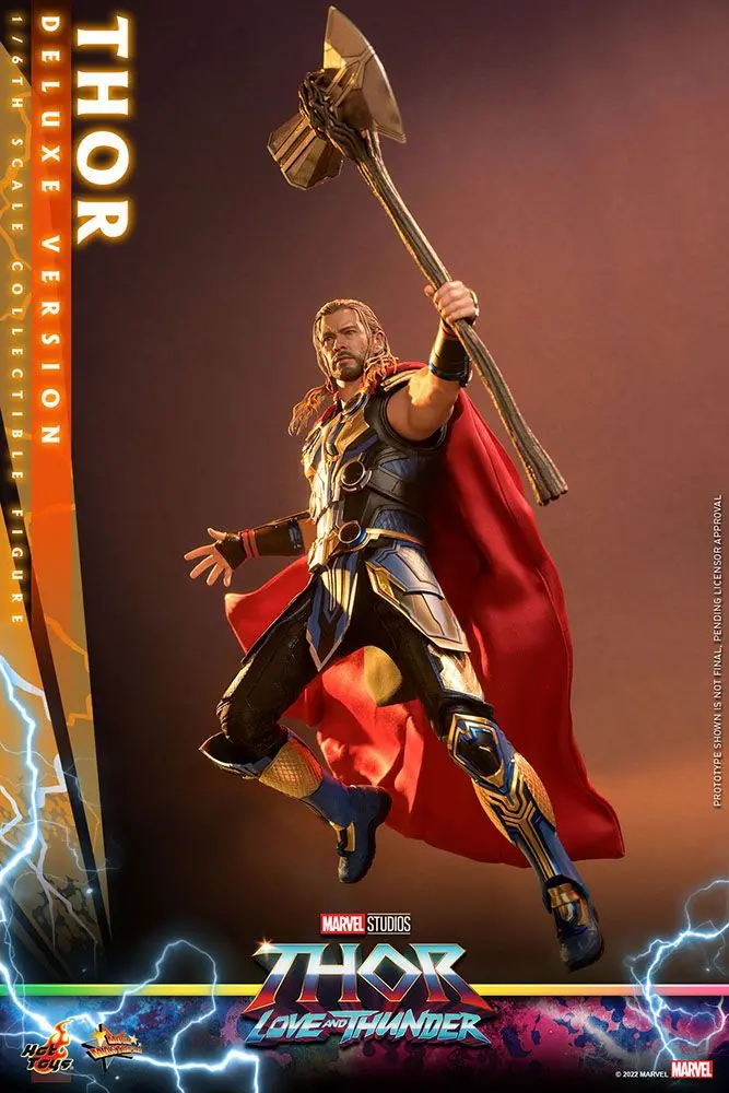 Thor: Love and Thunder Masterpiece Action Figure 1/6 Thor (Deluxe Version) 32 cm termékfotó