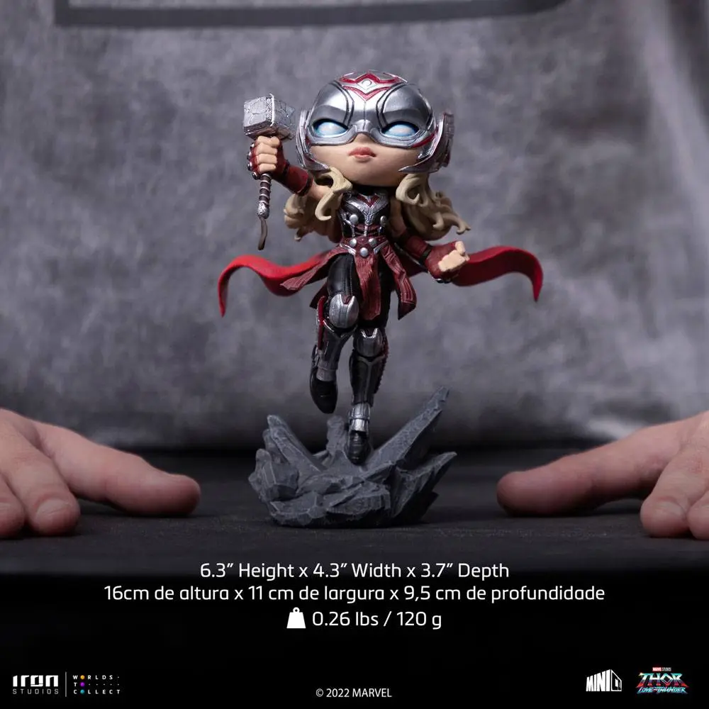 Thor: Love and Thunder Mini Co. PVC figura Mighty Thor Jane Foster 16 cm termékfotó