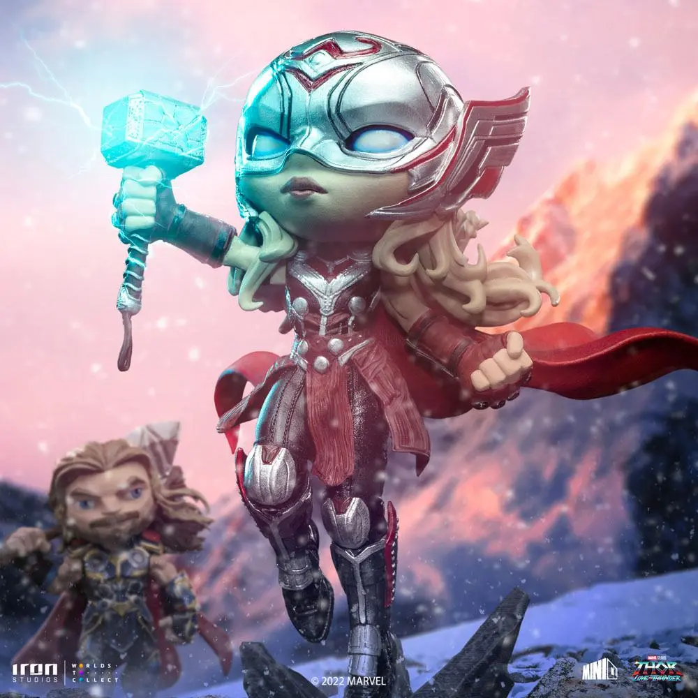 Thor: Love and Thunder Mini Co. PVC figura Mighty Thor Jane Foster 16 cm termékfotó