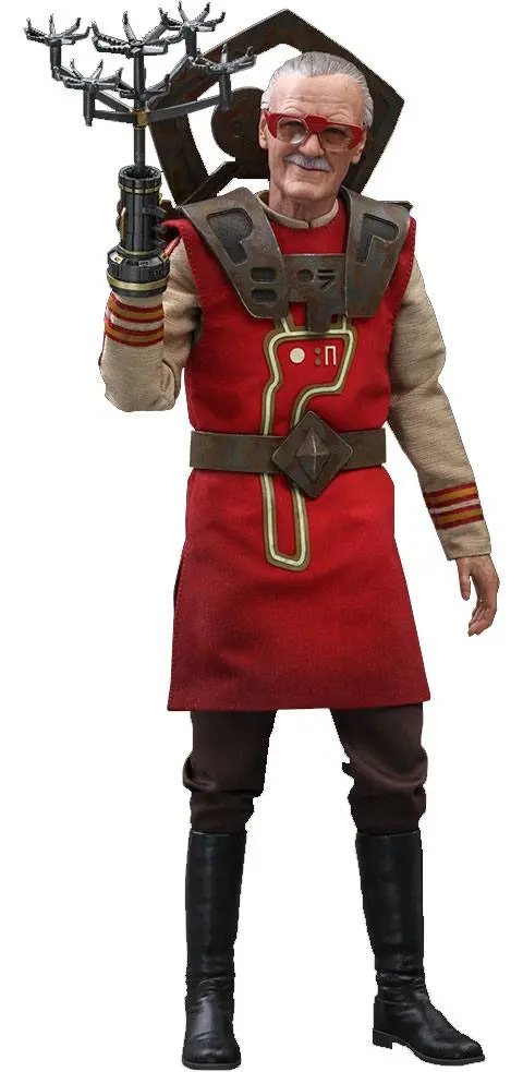 Thor Ragnarok Movie Masterpiece 1/6 Stan Lee Hot Toys Exclusive akciófigura 30 cm termékfotó