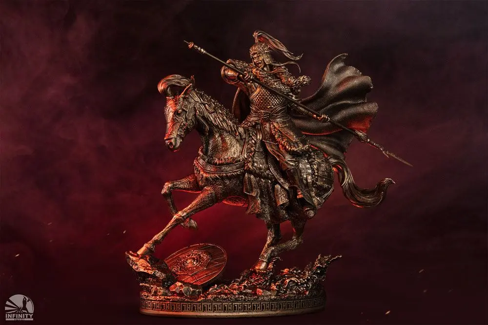 Three Kingdoms Heroes Series 1/7 Ma Chao Bronzed Edition szobor figura 41 cm termékfotó