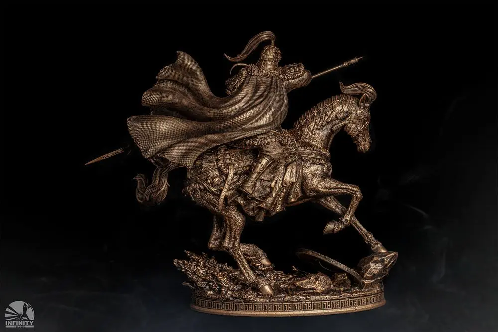 Three Kingdoms Heroes Series 1/7 Ma Chao Bronzed Edition szobor figura 41 cm termékfotó