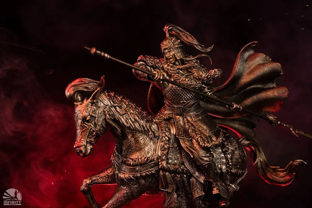 Three Kingdoms Heroes Series 1/7 Ma Chao Bronzed Edition szobor figura 41 cm termékfotó