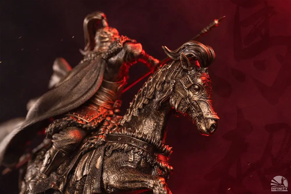 Three Kingdoms Heroes Series 1/7 Ma Chao Bronzed Edition szobor figura 41 cm termékfotó