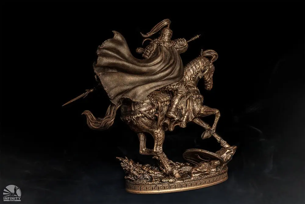 Three Kingdoms Heroes Series 1/7 Ma Chao Bronzed Edition szobor figura 41 cm termékfotó
