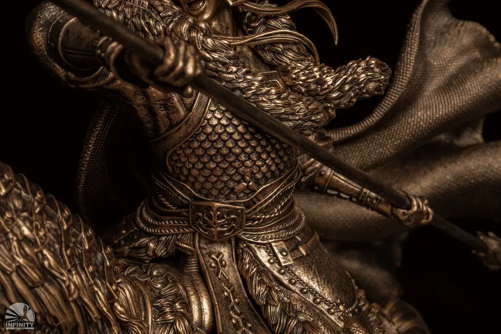 Three Kingdoms Heroes Series 1/7 Ma Chao Bronzed Edition szobor figura 41 cm termékfotó