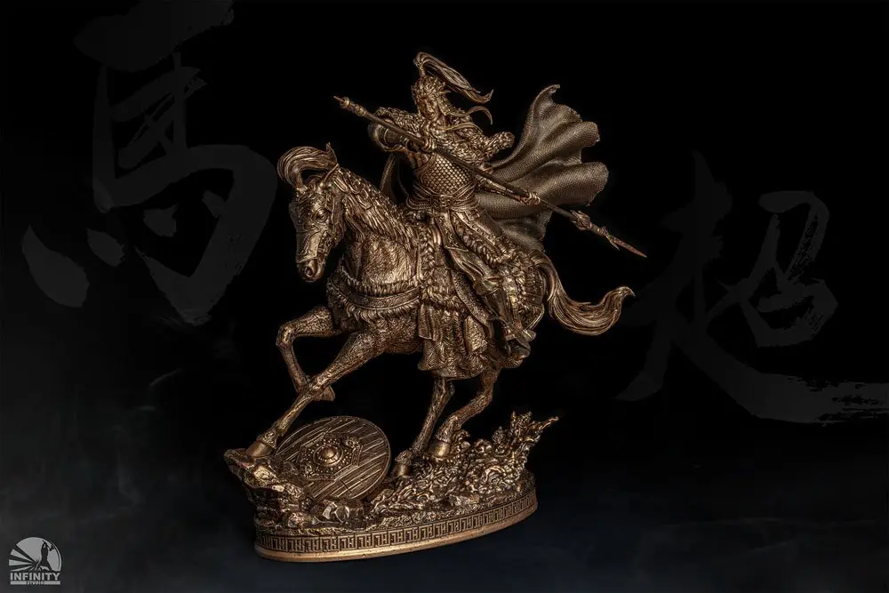 Three Kingdoms Heroes Series 1/7 Ma Chao Bronzed Edition szobor figura 41 cm termékfotó