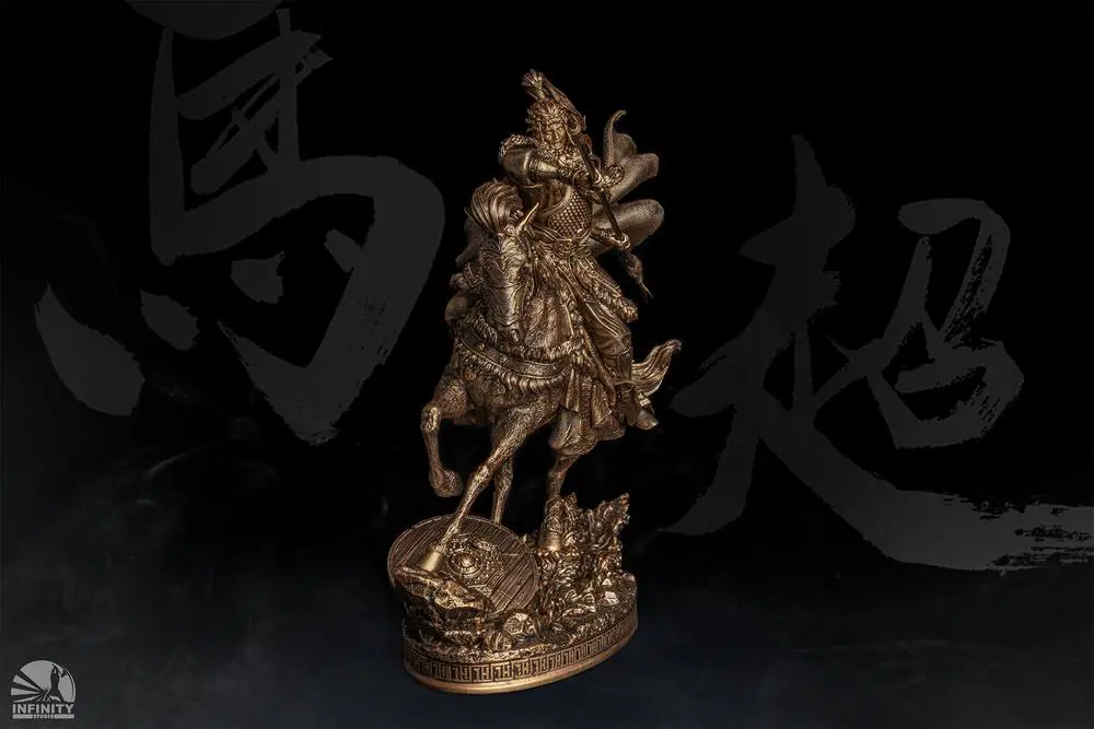 Three Kingdoms Heroes Series 1/7 Ma Chao Bronzed Edition szobor figura 41 cm termékfotó