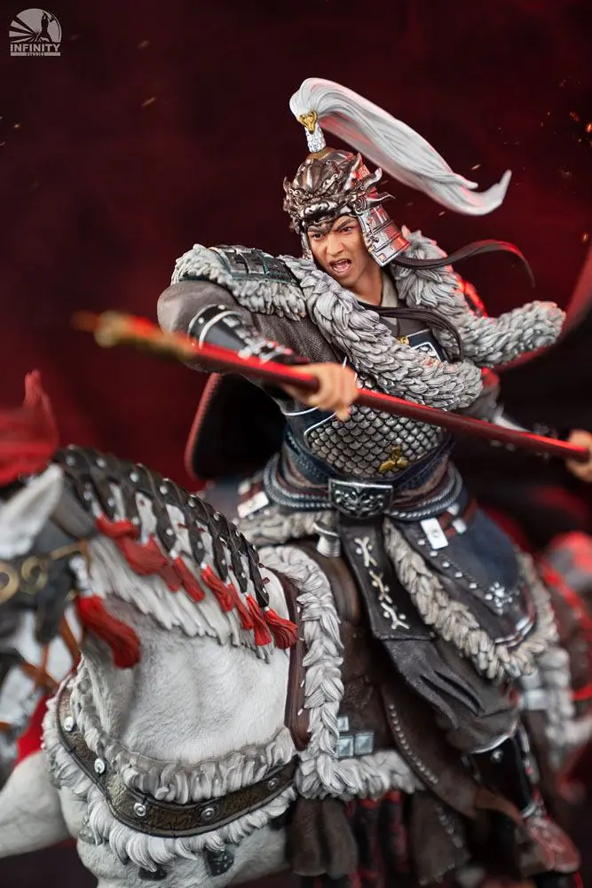 Three Kingdoms Heroes Series 1/7 Ma Chao Colored Edition szobor figura 41 cm termékfotó