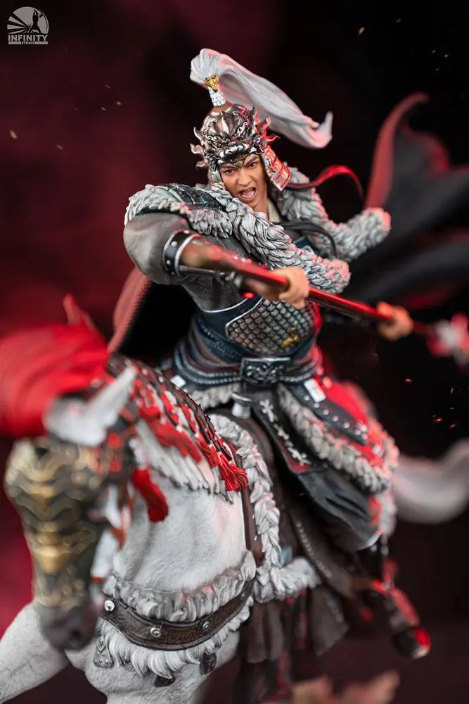 Three Kingdoms Heroes Series 1/7 Ma Chao Colored Edition szobor figura 41 cm termékfotó