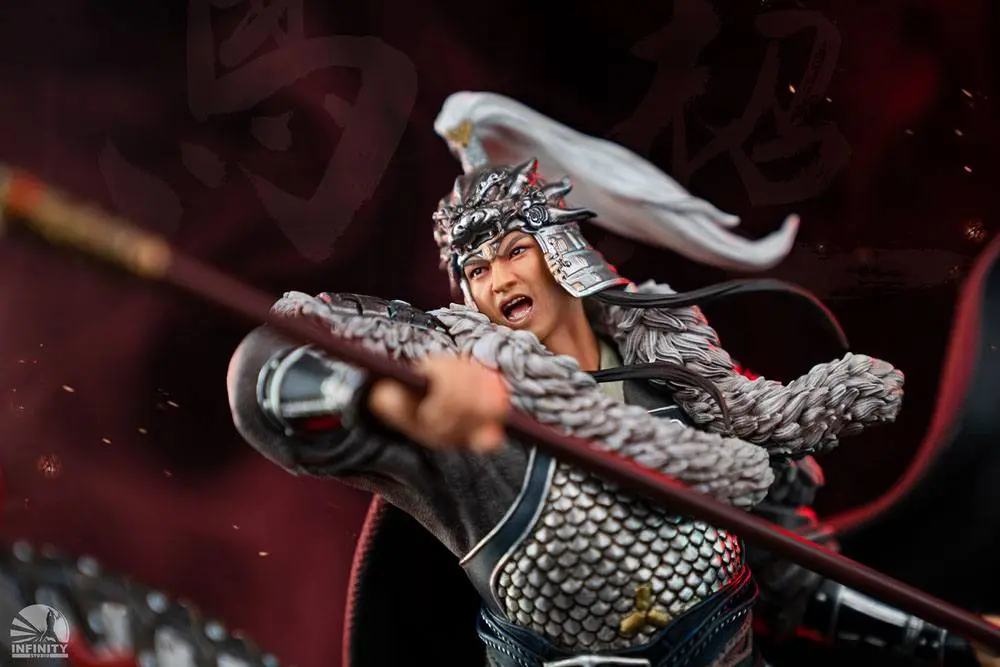 Three Kingdoms Heroes Series 1/7 Ma Chao Colored Edition szobor figura 41 cm termékfotó
