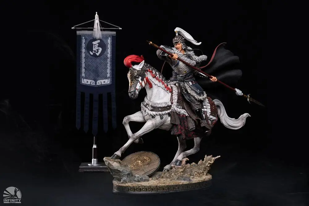 Three Kingdoms Heroes Series 1/7 Ma Chao Colored Edition szobor figura 41 cm termékfotó