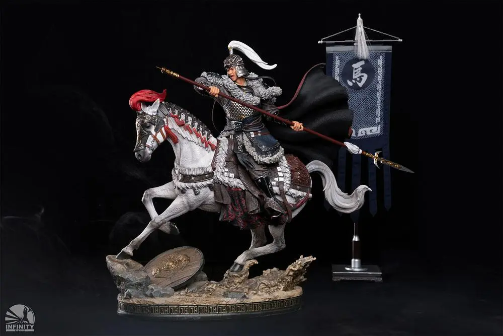 Three Kingdoms Heroes Series 1/7 Ma Chao Colored Edition szobor figura 41 cm termékfotó