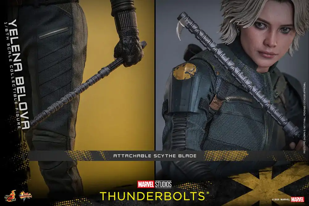 Thunderbolts Movie Masterpiece 1/6 Yelena Belova akciófigura 28 cm termékfotó