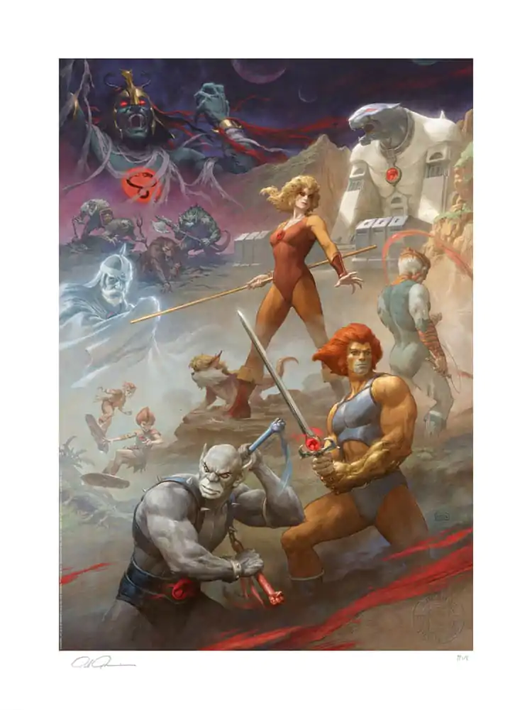 ThunderCats Art Print ThunderCats, Ho! 46 x 61 cm - keretezetlen vászonkép termékfotó