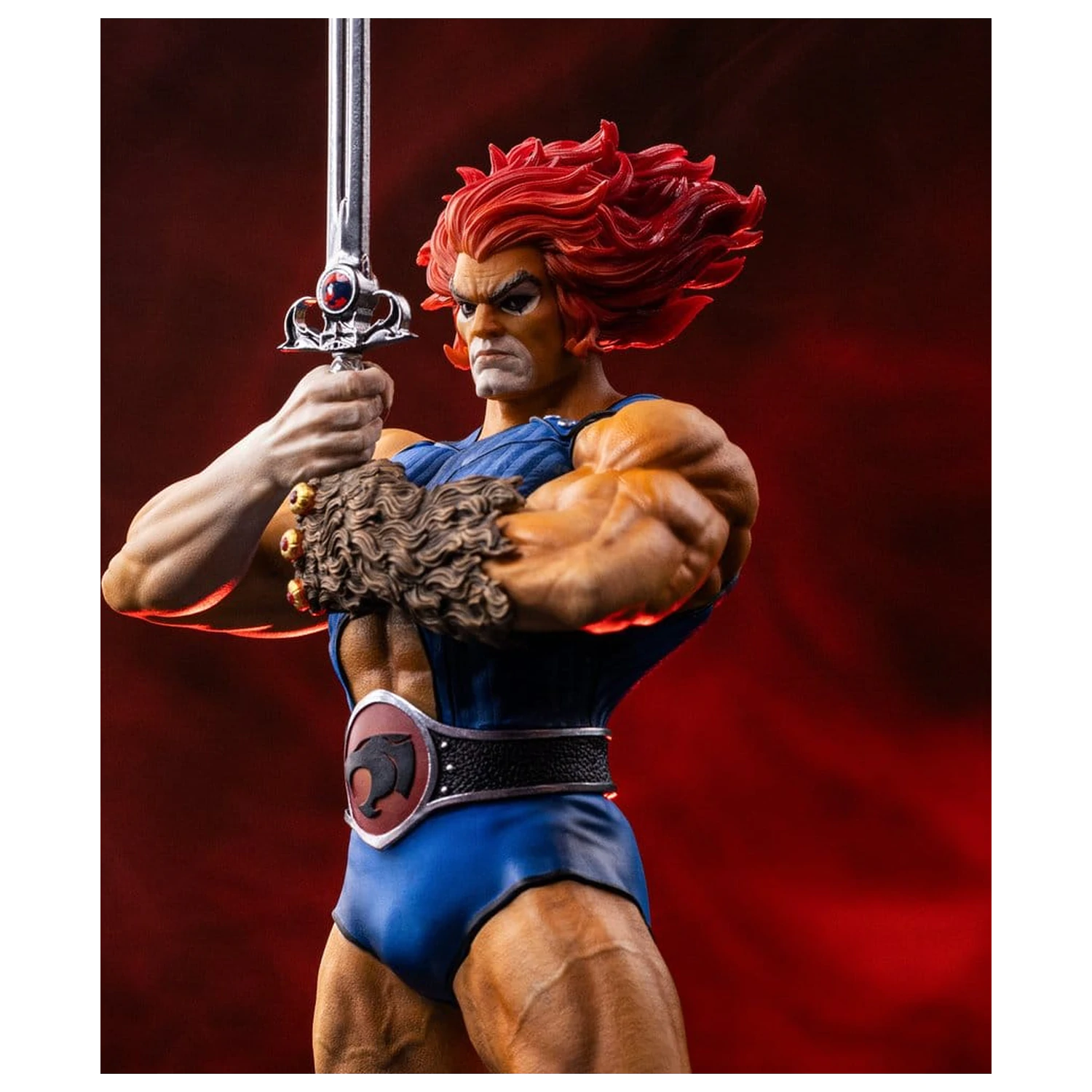 ThunderCats Art Scale 1/10 Lion-O Unleashed szobor figura 35 cm termékfotó