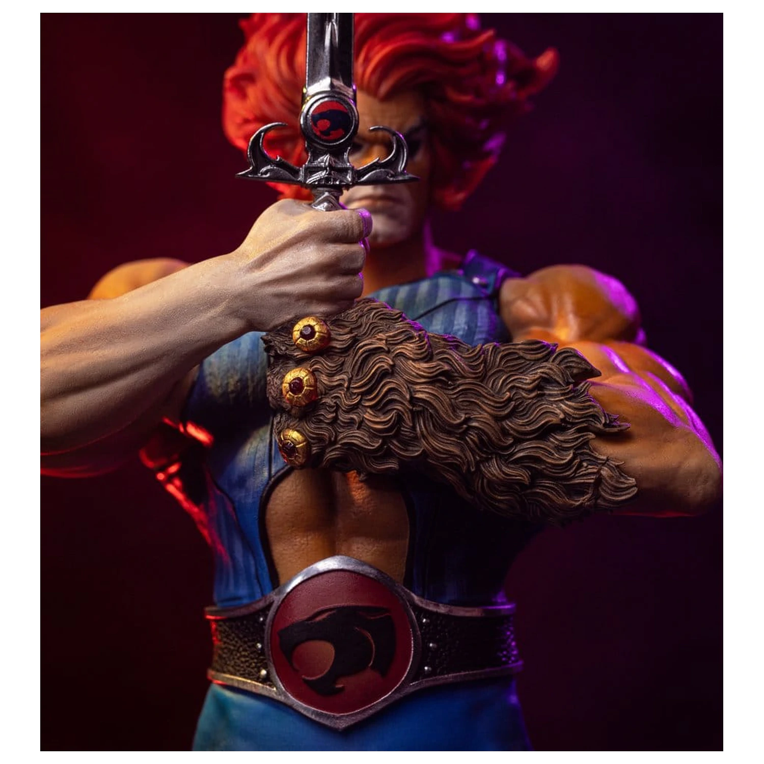 ThunderCats Art Scale 1/10 Lion-O Unleashed szobor figura 35 cm termékfotó