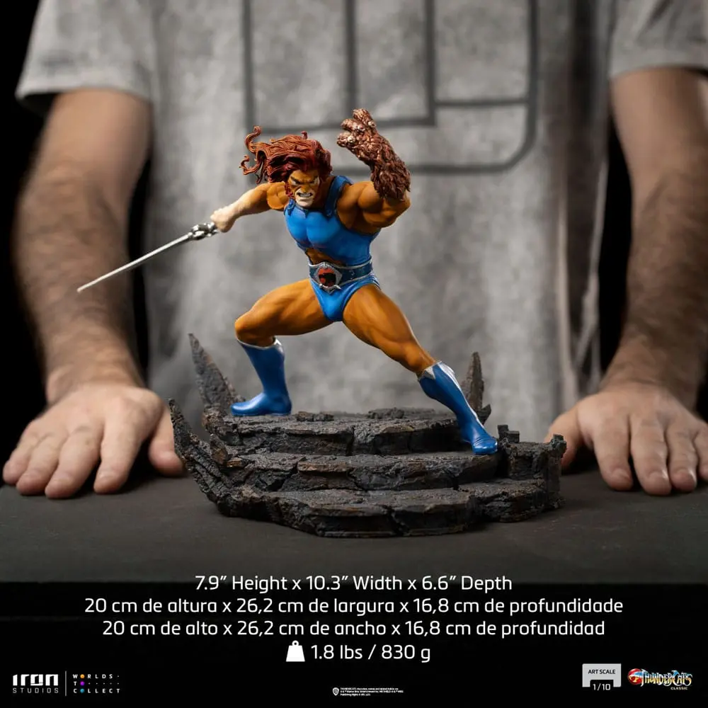 ThunderCats BDS Art Scale 1/10 Lion-O Battle Version szobor figura 20 cm termékfotó