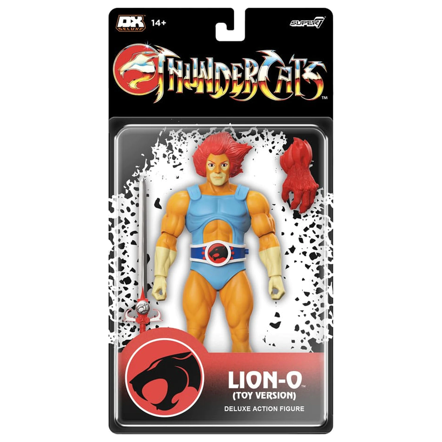 Thundercats Deluxe akciófigura Wave 03 Lion-O (Toy Recolor) 18 cm termékfotó