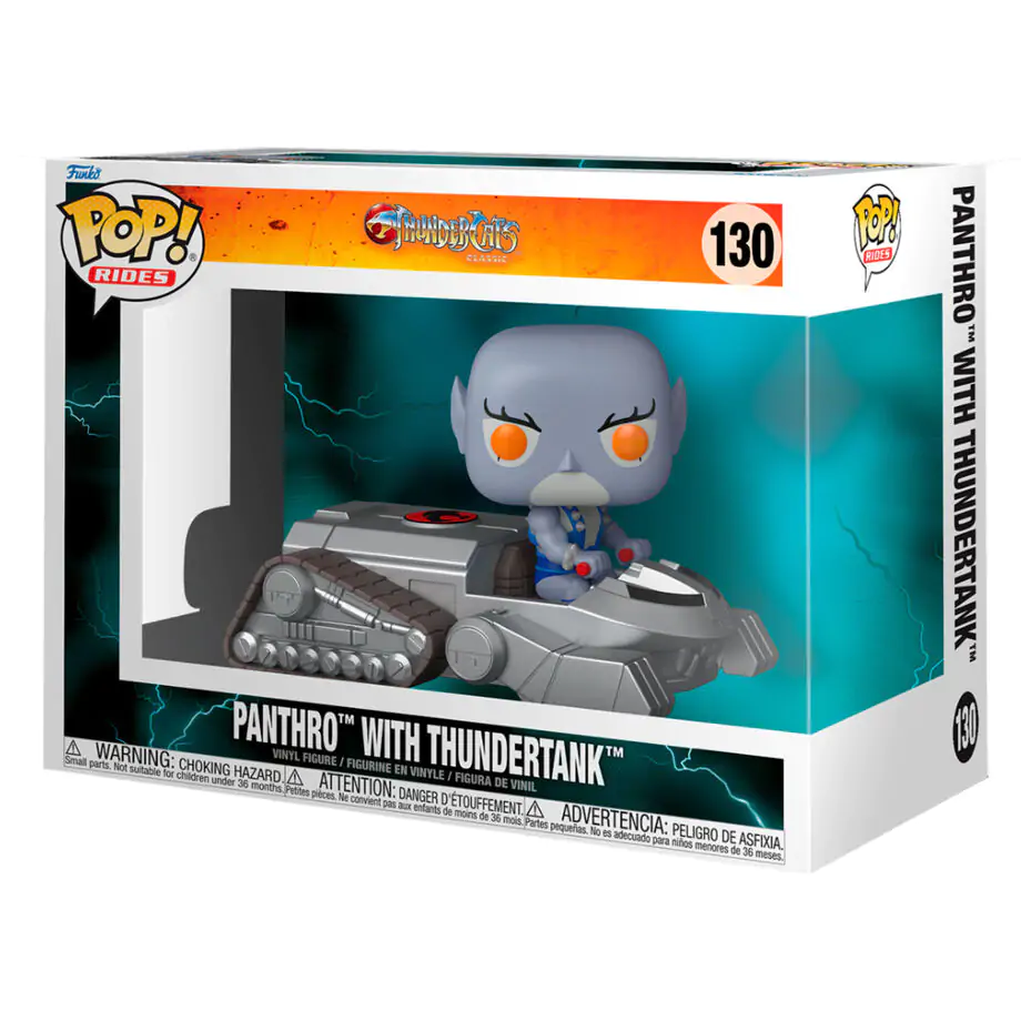 Thundercats Funko POP! Rides Vinyl figura Panthro with Thundertank 15 cm termékfotó