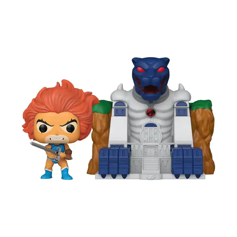 Thundercats Funko POP! Town Vinyl figura Lion-O with Cat's Lair 9 cm termékfotó