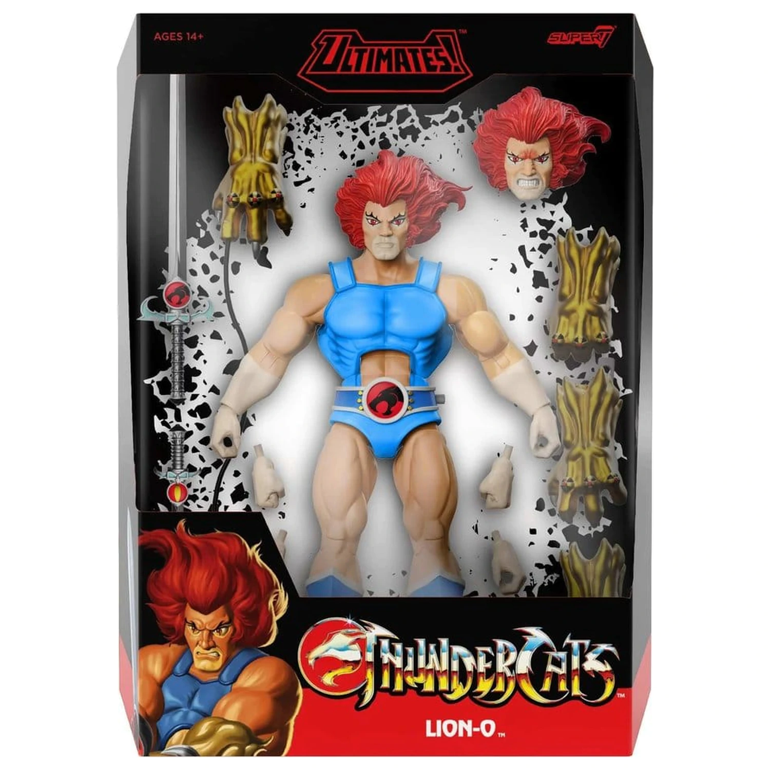 ThunderCats Ultimates akciófigura Lion-O 10 cm termékfotó