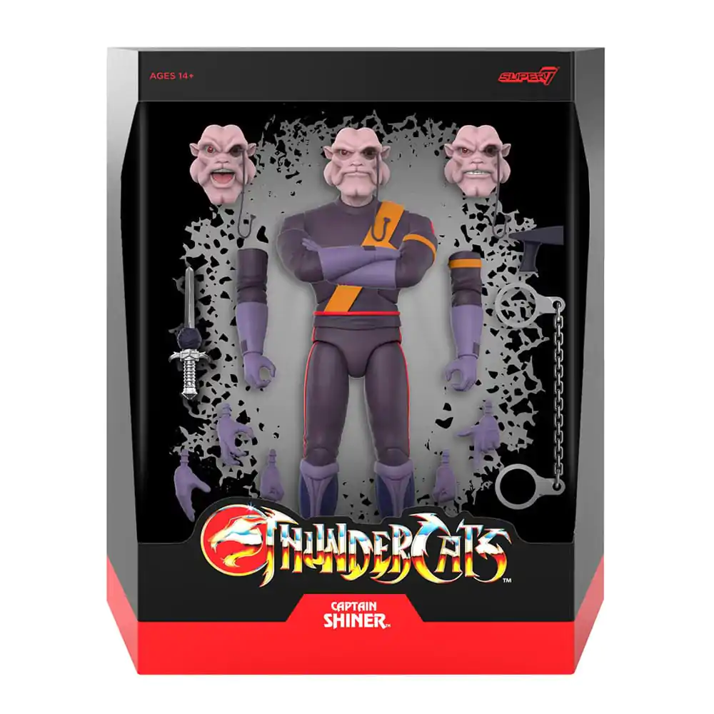 Thundercats Ultimates Captain Shiner Wave 8 akciófigura 18 cm termékfotó