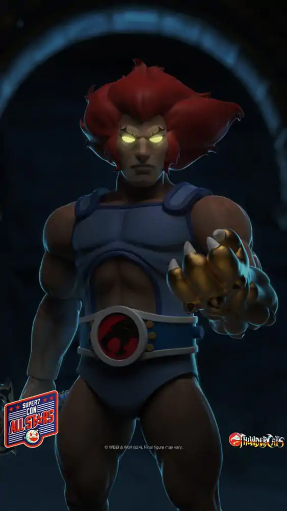 Thundercats Ultimates Lion-O (LED Eyes) akciófigura 18 cm termékfotó