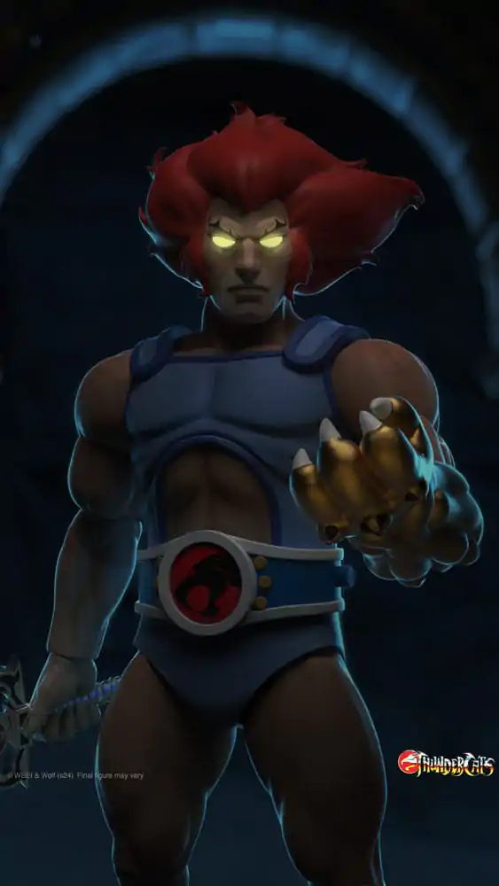 Thundercats Ultimates Lion-O (LED Eyes) akciófigura 18 cm termékfotó