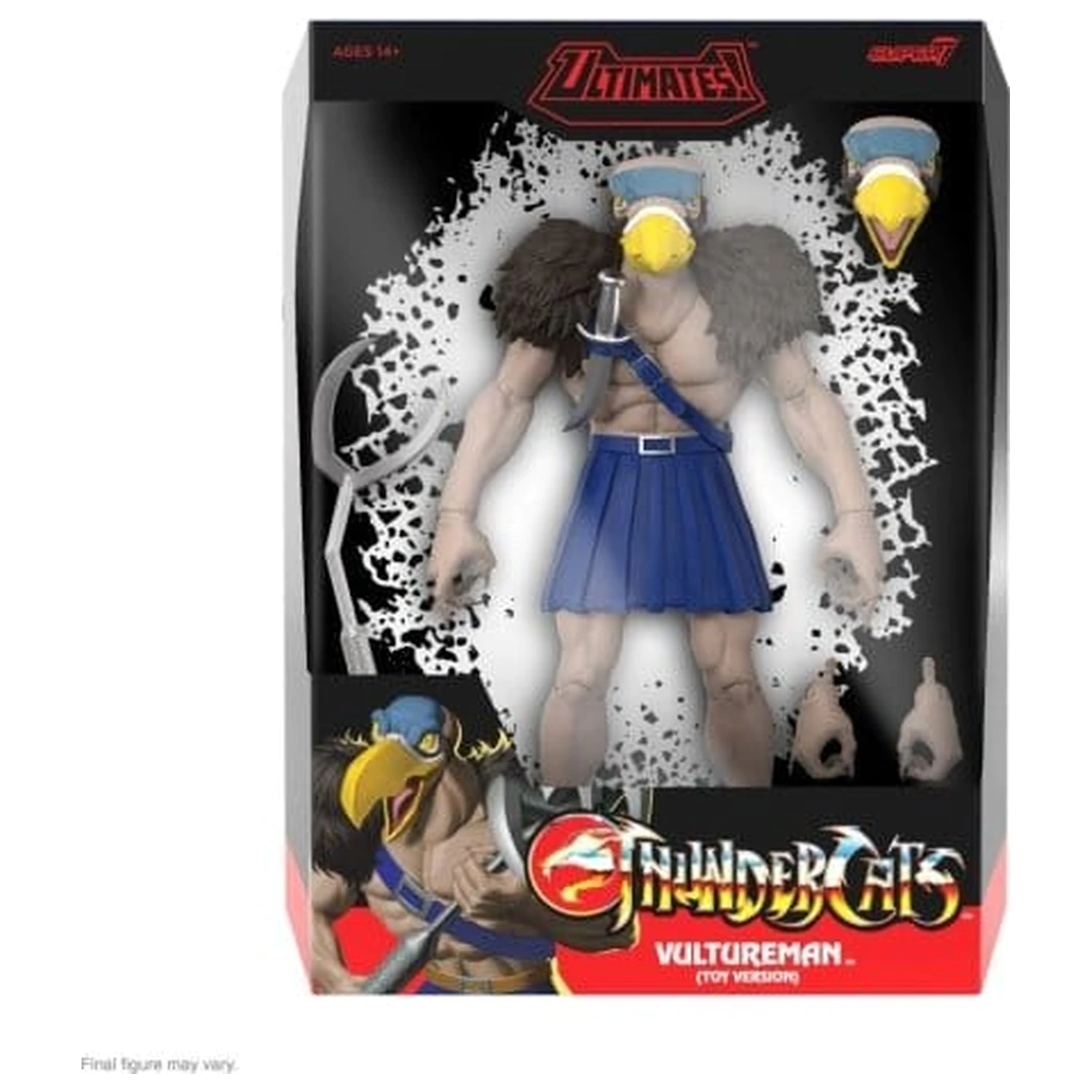 Thundercats Ultimates Wave 13 Vultureman (Toy Recolor) akciófigura 18 cm    termékfotó