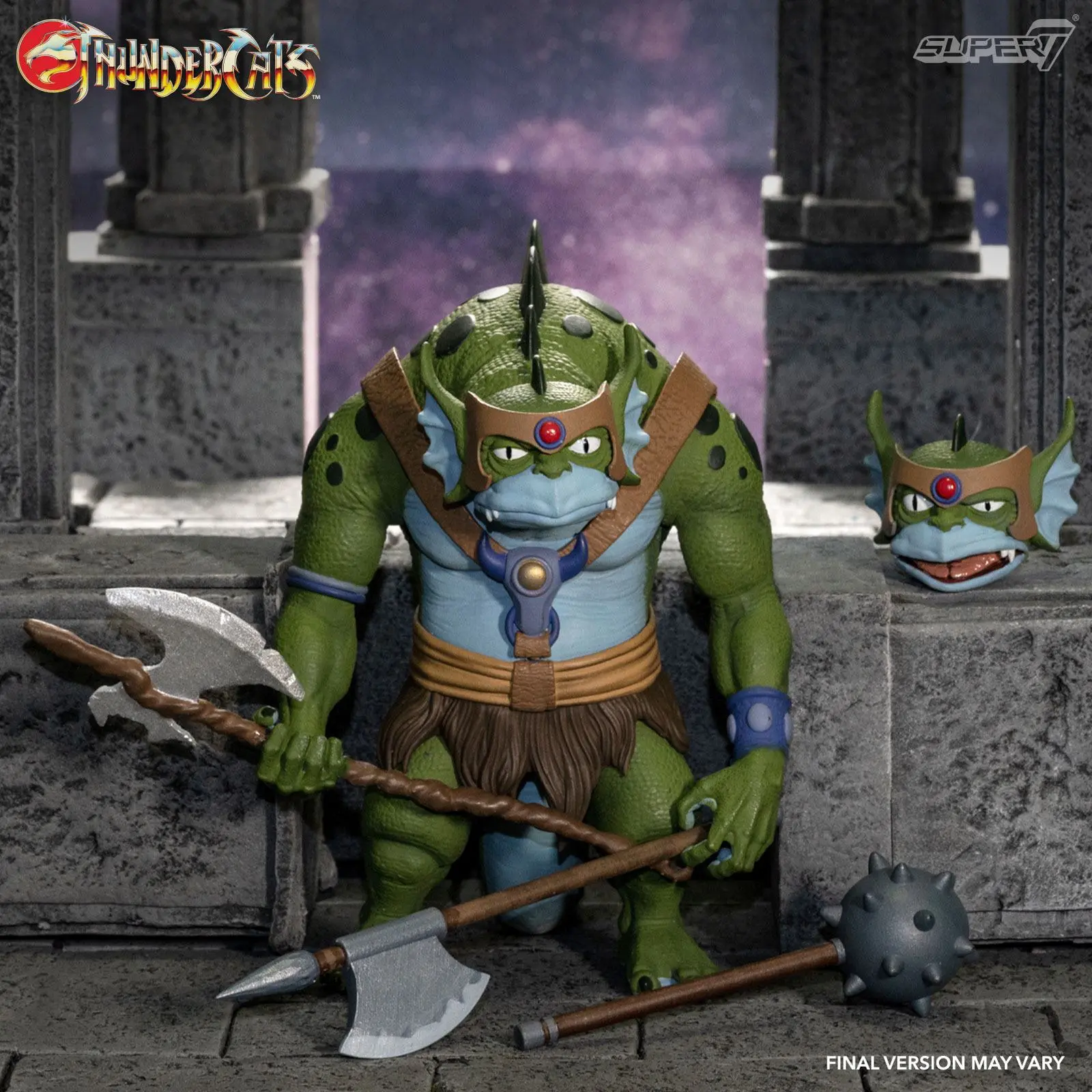 Thundercats Ultimates Wave 3 Slithe the Evil Mutant Leader akciófigura 18 cm termékfotó