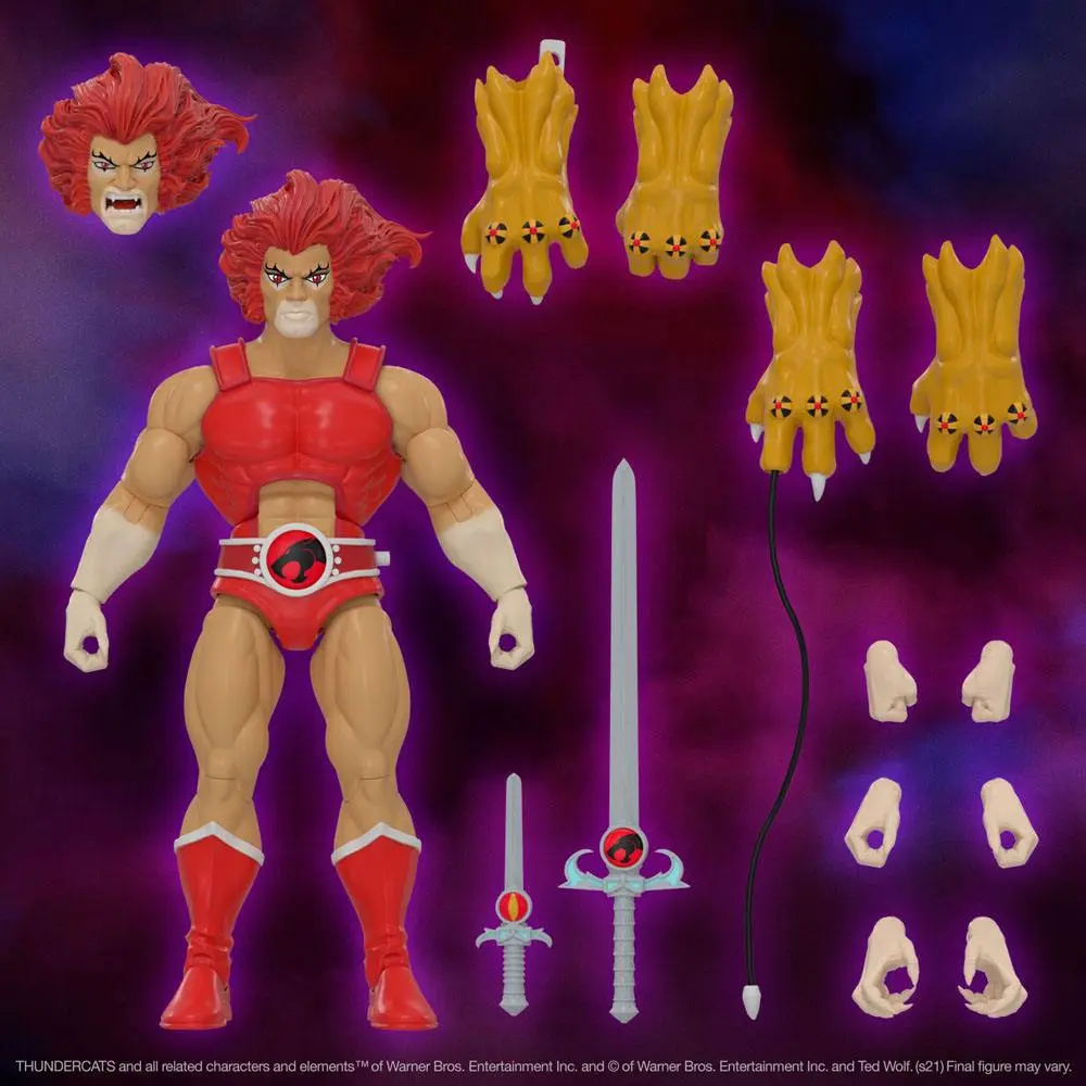 Thundercats Ultimates Wave 5 Lion-O (Mirror) akciófigura 18 cm termékfotó