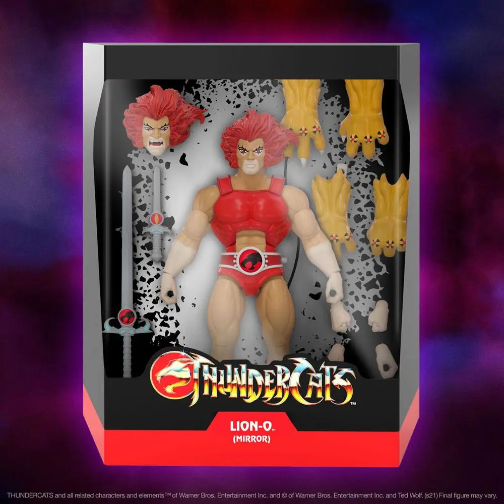 Thundercats Ultimates Wave 5 Lion-O (Mirror) akciófigura 18 cm termékfotó