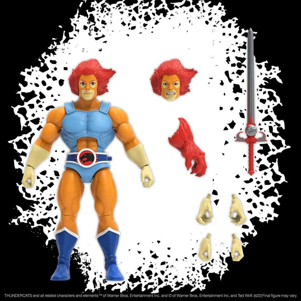 Thundercats Ultimates Wave 6 Lion-o (Toy Recolor) akciófigura 18 cm termékfotó