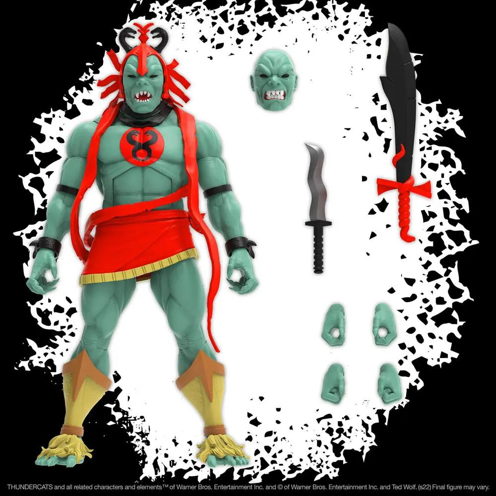 Thundercats Ultimates Wave 6 Mumm-Ra The Ever-Living (Toy Recolor) akciófigura 23 cm termékfotó